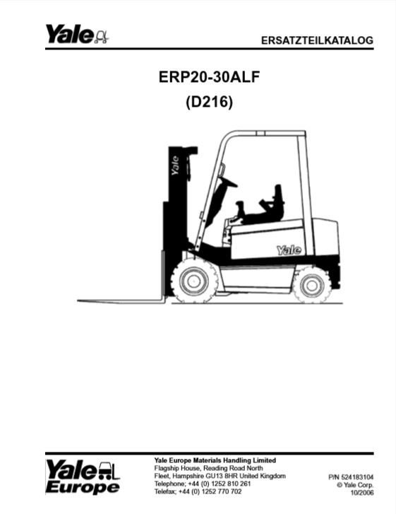 yale erp 30 alf