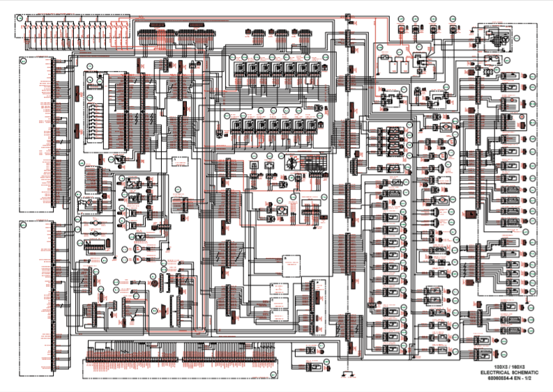 Link Belt 160X3 Excavator Complete Electrical Diagrams - Image 2