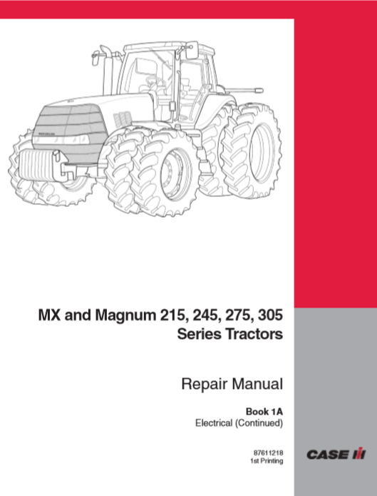 case ih magnum 305 service manual