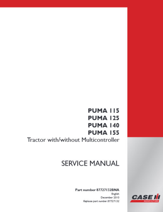 case puma 145 problems