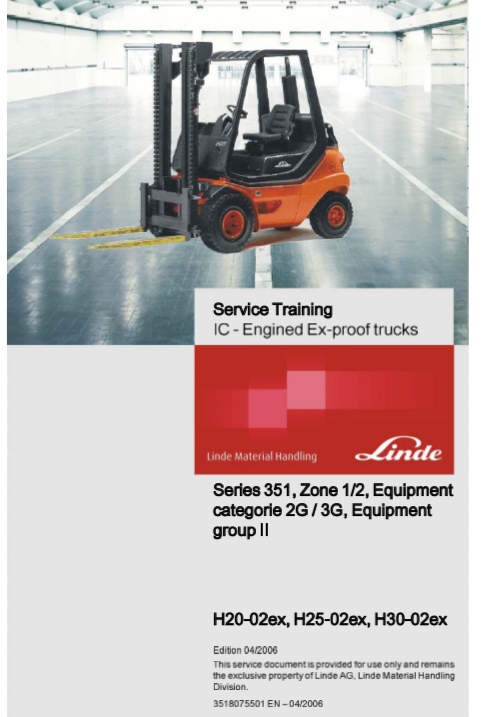 linde h20 forklift manual