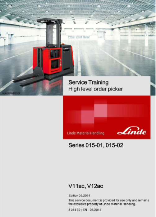 linde order picker