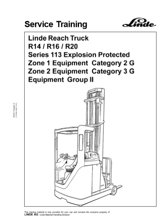 linde forklift service manual pdf