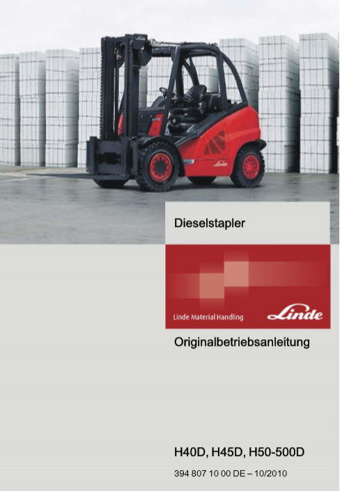 linde electric forklift service manual pdf