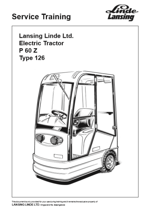 linde p60z manual