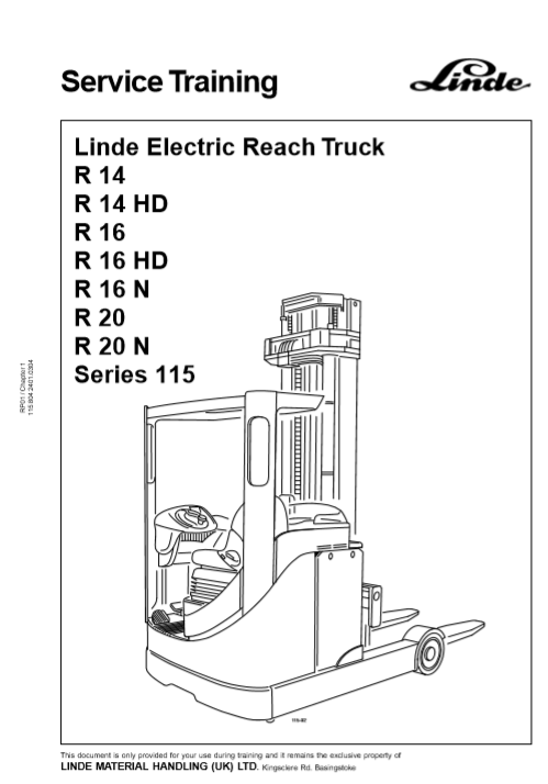 linde 115 series