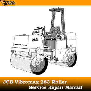Service Repair Manual for JCB Vibromax 263 Roller, showcasing detailed diagrams and instructions for effective repairs