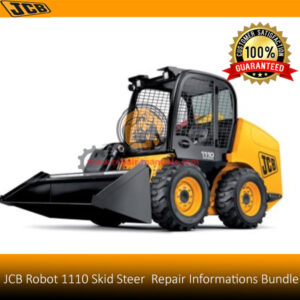 Comprehensive service manual for the JCB Robot 1110 Skid Steer, providing essential maintenance and operational instructions