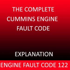 A comprehensive list of fault codes for Cummins engines, aiding in diagnostics and troubleshooting