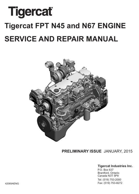 Tigercat FPT N45 and N67 Engine Service Repair Manual - Image 2