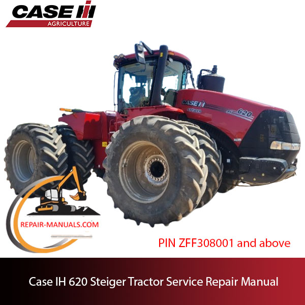 service repair manual for Case IH 620 Steiger Tractor, including essential maintenance and troubleshooting guidelines