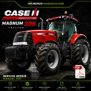 Case IH Magnum 335 Tractor Factory Service Repair Manual PDF Download