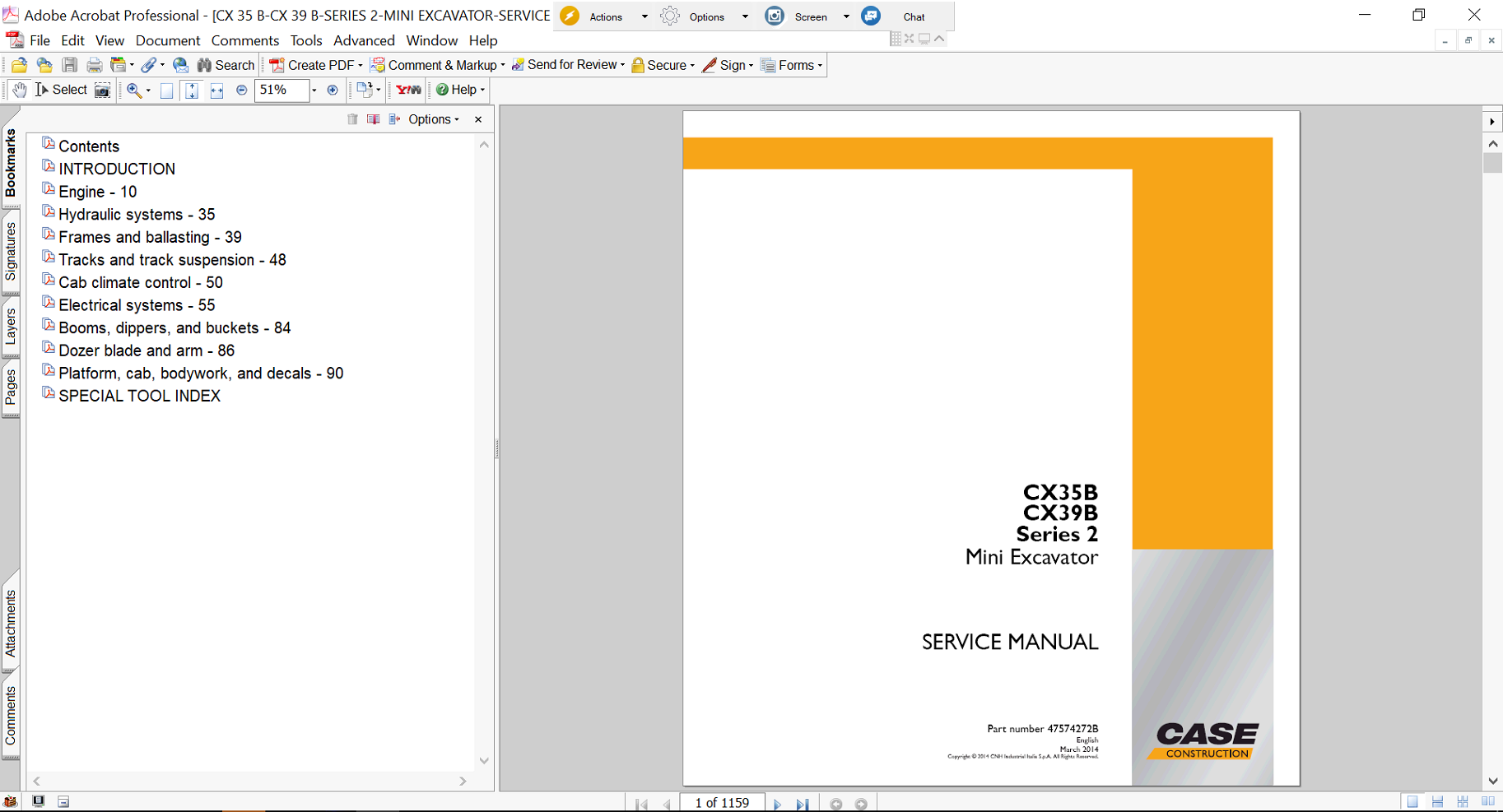 Comprehensive Service & Repair Manual for Case CX39B Excavator – Your Essential Guide to Maintenance and Troubleshooting