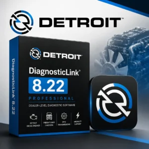 Detroit DiagnosticLink 8.22 Professional Diagnostic Software for Freightliner Cascadia and Detroit Diesel Engines