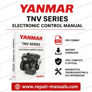 Yanmar TNV Series Electronic Control Manual PDF with engine diagnostics and ECU repair information