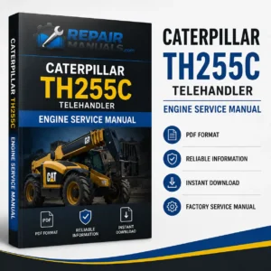 Caterpillar TH255C Telehandler Engine Service Manual PDF Download
