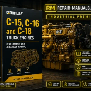 Caterpillar C15 C16 C18 Truck Engines Disassembly and Assembly Manual PDF Download