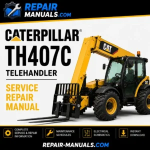 Caterpillar TH407C Telehandler Service Repair Manual PDF Download