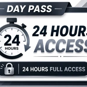 Day Pass - Membership for 24 Hours