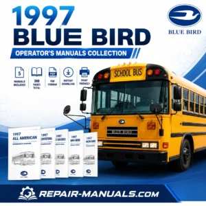 1997 Blue Bird Operator's Manuals Collection PDF Download