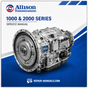 Allison 1000 and 2000 Series Vocational Transmission Service Repair Manual SM3191EN PDF