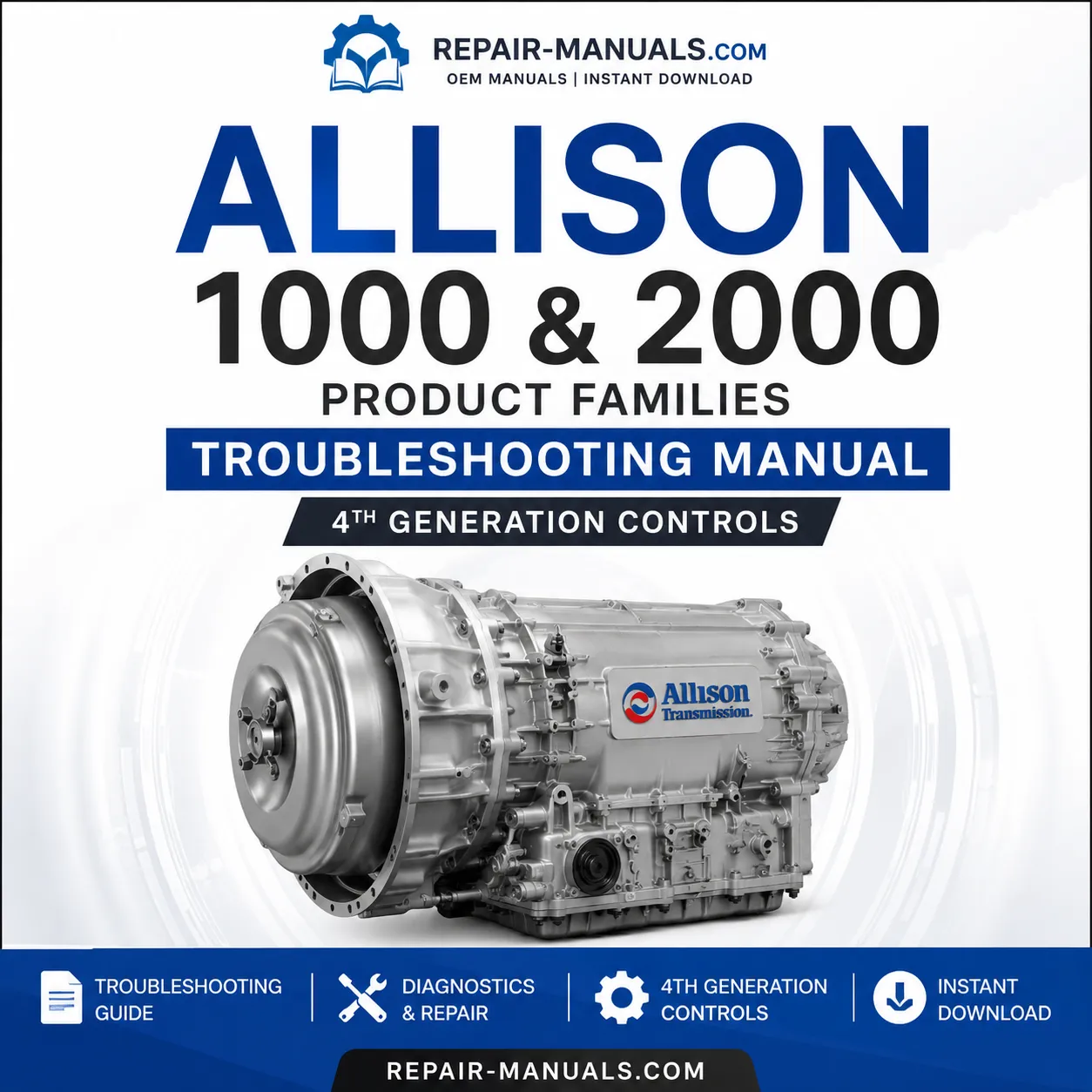 Allison 1000 and 2000 Product Families Troubleshooting Manual TS3977EN PDF