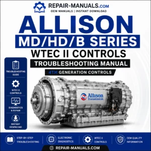 Allison WTEC II Controls Troubleshooting Manual TS2470EN PDF for MD HD and B Series Transmissions