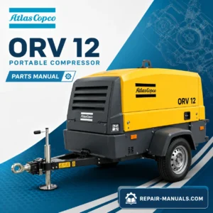 Atlas Copco ORV 12 Portable Compressor Parts Manual PDF Download