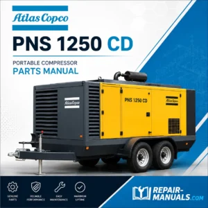 Atlas Copco PNS 1250 CD Portable Compressor Parts Manual PDF