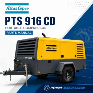 Atlas Copco PTS 916 CD Portable Compressor Parts Manual PDF