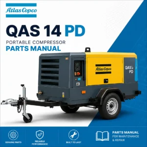 Atlas Copco QAS 14 PD Portable Generator Parts Manual PDF