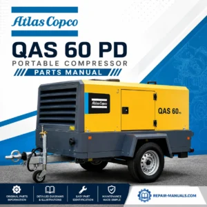 Atlas Copco QAS 60 PD Portable Generator Parts Manual PDF