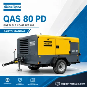 Atlas Copco QAS 80 PD Portable Generator Parts Manual PDF