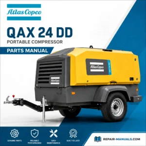 Atlas Copco QAX 24 DD Portable Generator Parts Manual PDF
