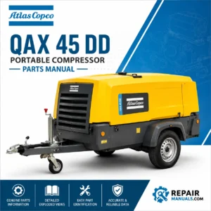 Atlas Copco QAX 45 DD Portable Generator Parts Manual PDF Download