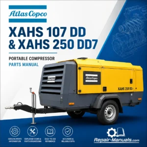 Atlas Copco XAHS 107 DD XAHS 250 DD7 Portable Compressor Parts Manual PDF