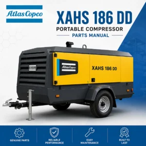 Atlas Copco XAHS 186 DD Portable Compressor Parts Manual PDF