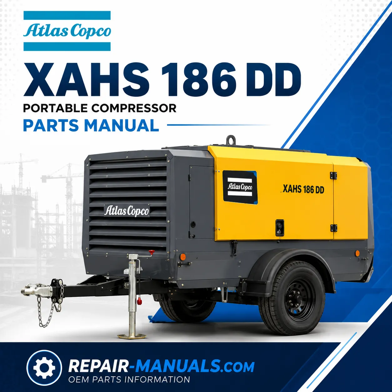 Atlas Copco XAHS 186 DD Portable Compressor Parts Manual PDF