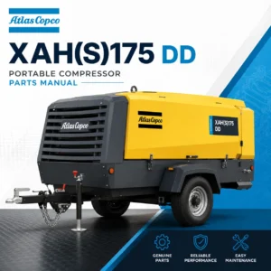 Atlas Copco XAH(S)175 DD Portable Compressor Parts Manual PDF Download
