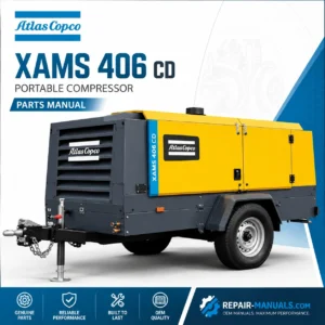 Atlas Copco XAMS 406 CD Portable Compressor Parts Manual PDF