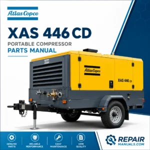 Atlas Copco XAS 446 CD Portable Compressor Parts Manual PDF