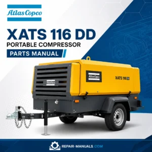 Atlas Copco XATS 116 DD Portable Compressor Parts Manual PDF