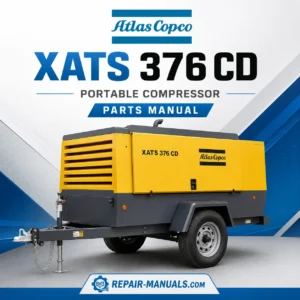 Atlas Copco XATS 376 CD Portable Compressor Parts Manual PDF Download