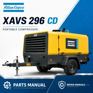 Atlas Copco XAVS 296 CD Portable Compressor Parts Manual PDF