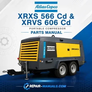 Atlas Copco XRXS 566 Cd XRVS 606 Cd Portable Compressor Parts Manual PDF