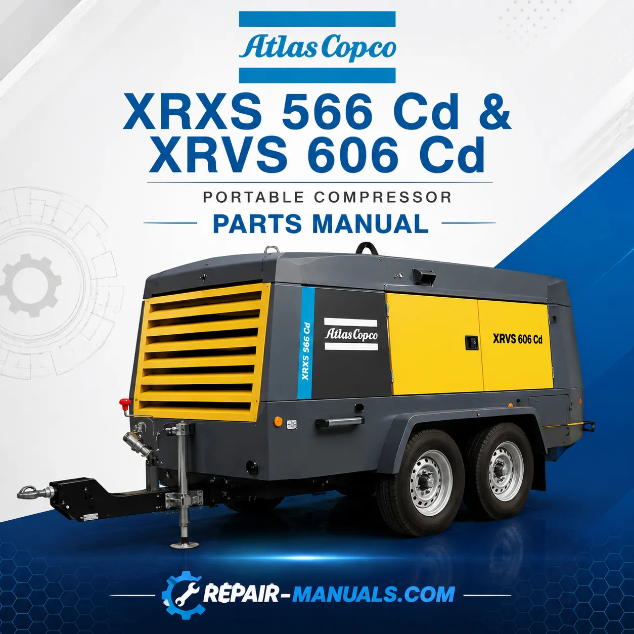 Atlas Copco XRXS 566 Cd XRVS 606 Cd Portable Compressor Parts Manual PDF