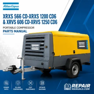 Atlas Copco XRXS 566 CD XRXS 1200 CD6 XRVS 606 CD XRVS 1250 CD6 Portable Compressor Parts Manual PDF