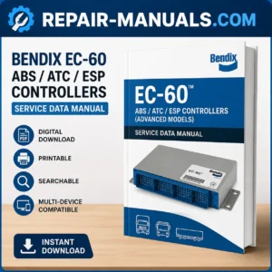 Bendix EC-60 ABS ATC ESP Controllers Service Data Manual PDF