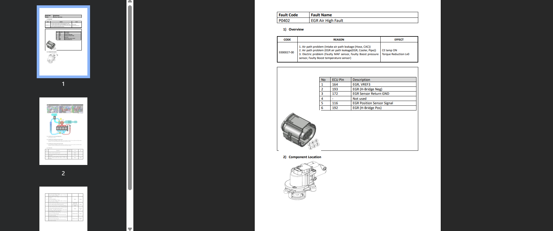 Diesel Engine ECU Fault Code Repair Database PDF | DTC Diagnostic & Troubleshooting Library - Image 2