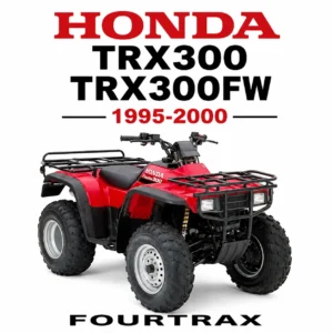 1995-2000 Honda TRX300 TRX300FW FourTrax Factory Service Repair Manual PDF